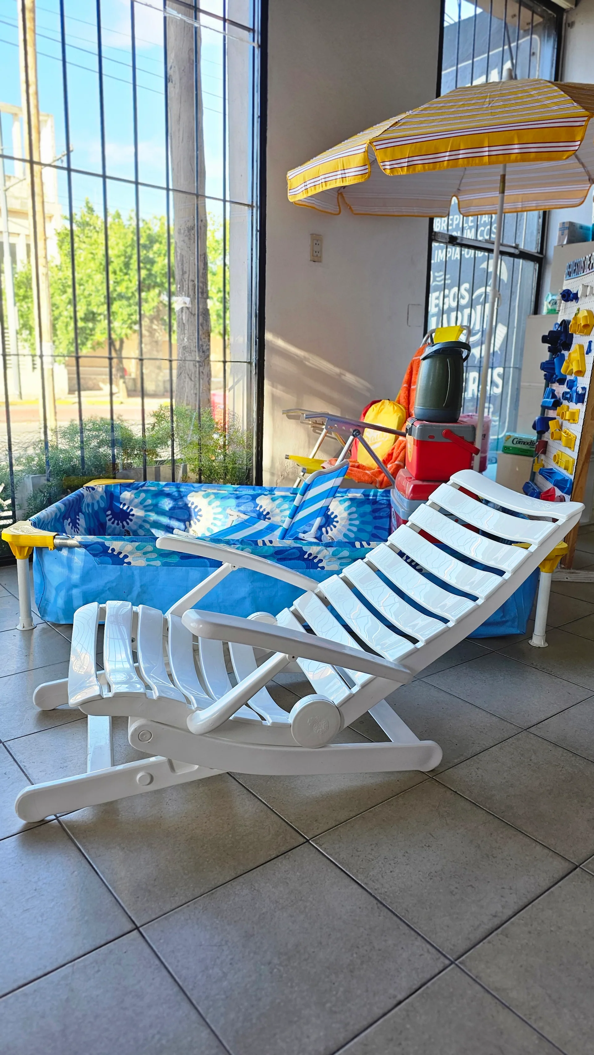Asientos y reposeras para patio y jardin